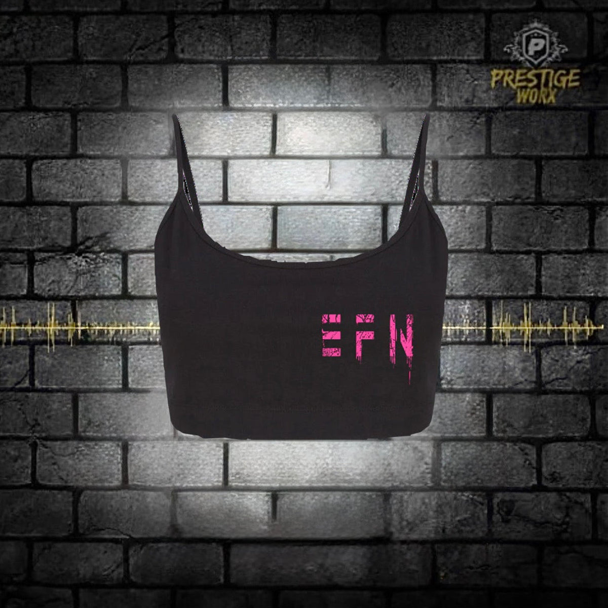 EFN PINK POWDER CROP TOP