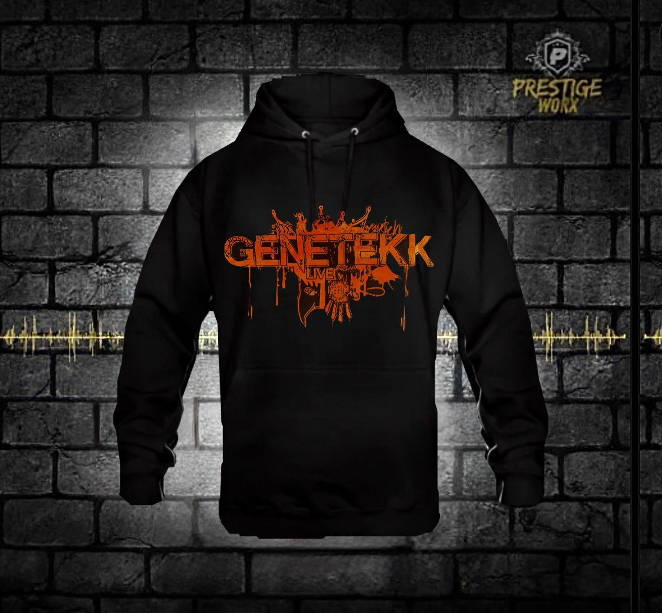 GENETEKK ORANGESTYLE HOODIE