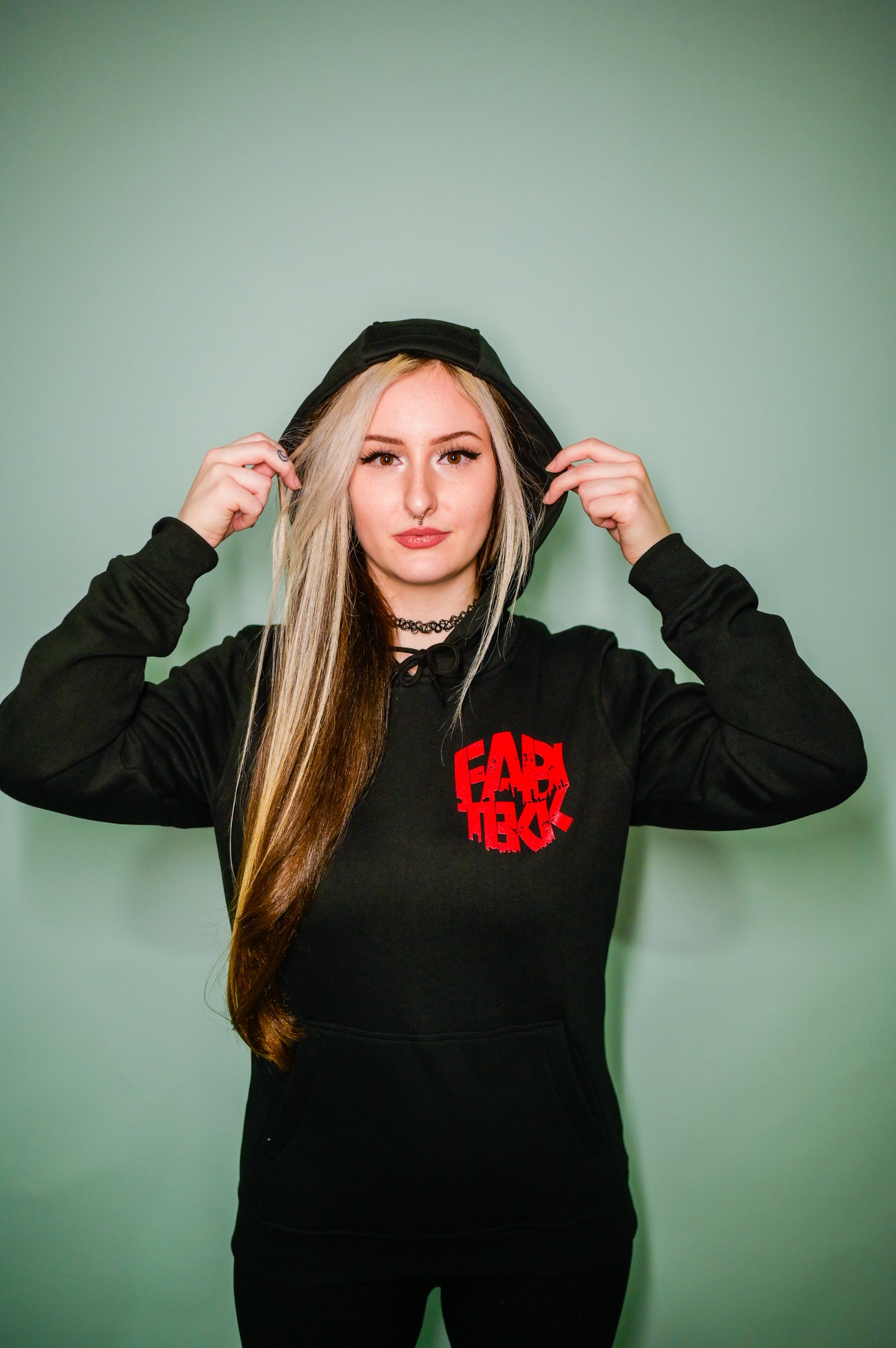 FABITEKK RED INFERNO HOODIE