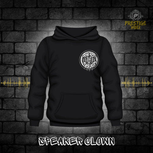 TAKTI&CARET HOODIE SPEAKER CLOWN