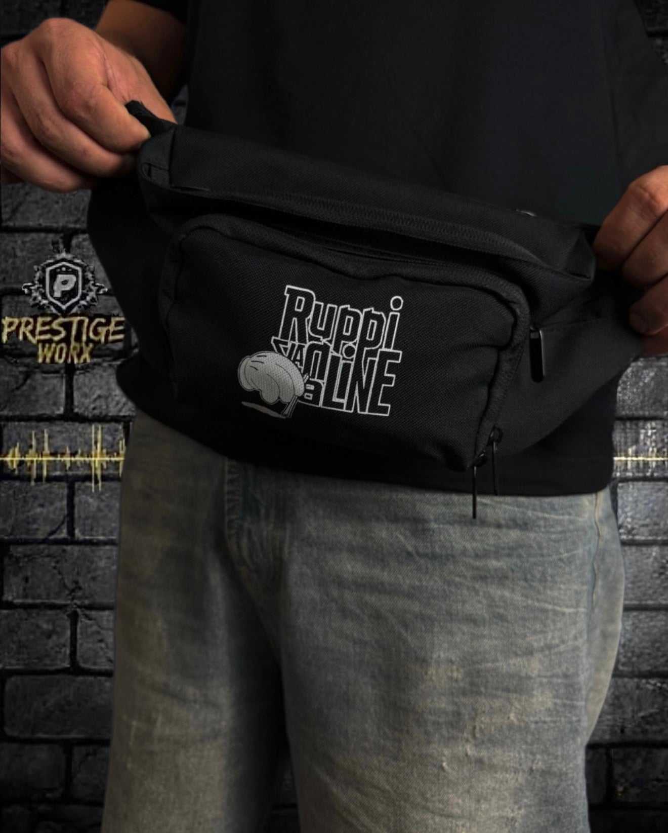 RUPPI WHITE LINE TROUBLE BAG