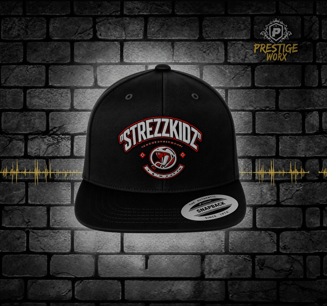 STREZZKIDZ SINCE CAP rot