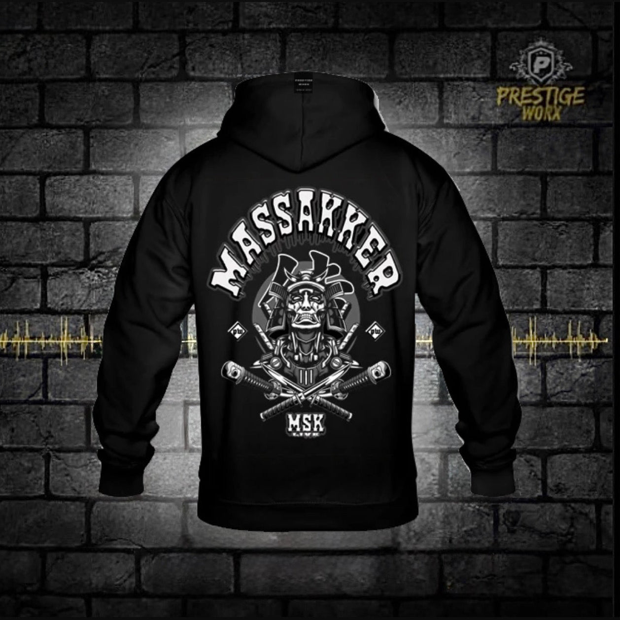MASSAKKER WARRIOR HOODIE