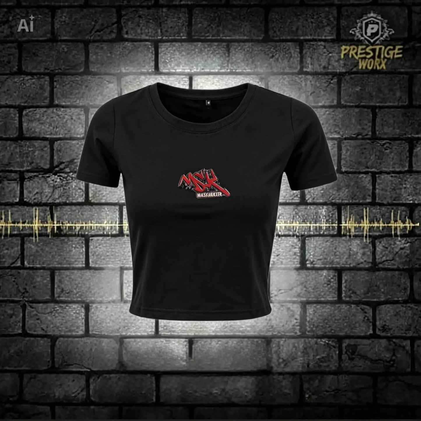 MSK  CROP SHIRT