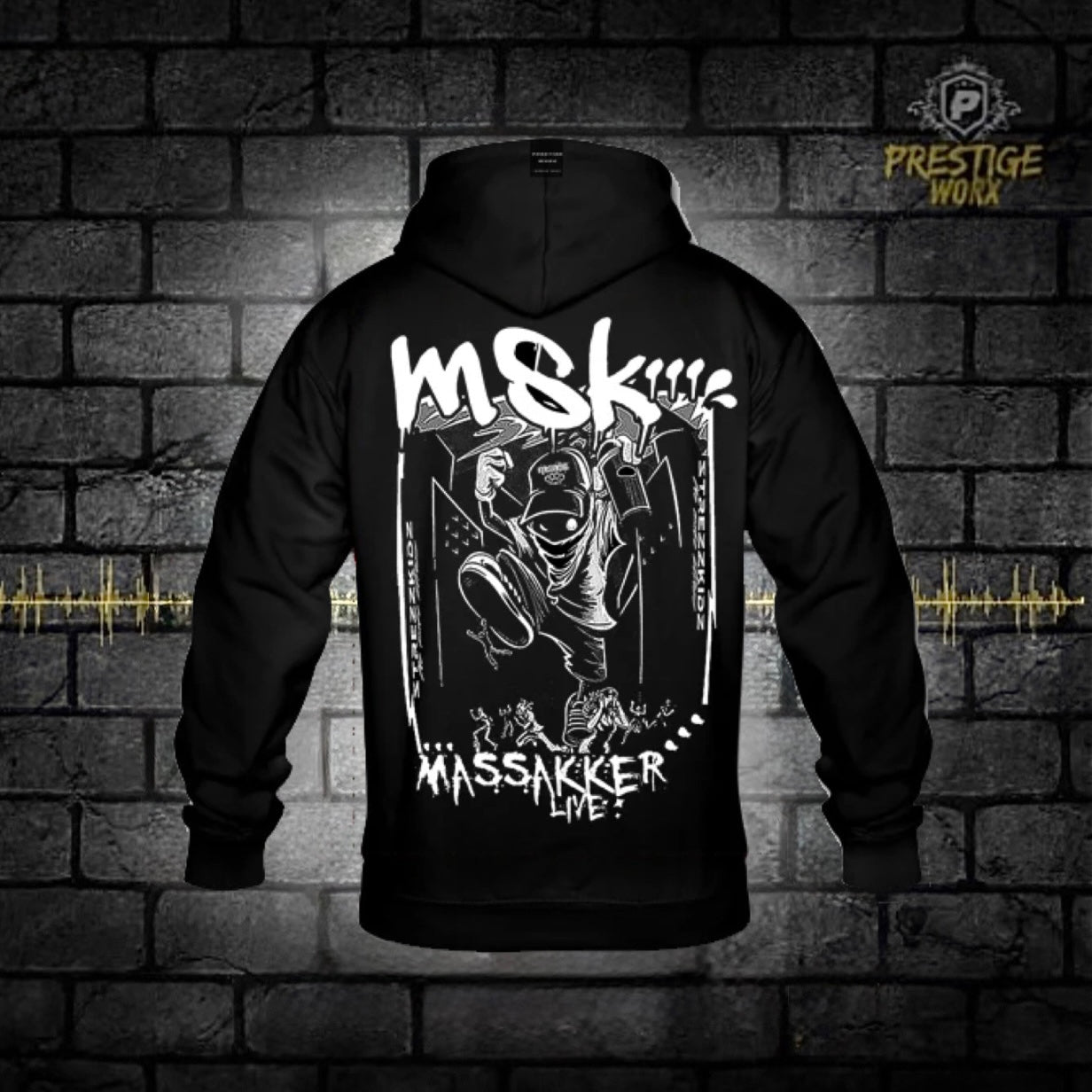 MASSAKKER CITY STOMP HOODIE