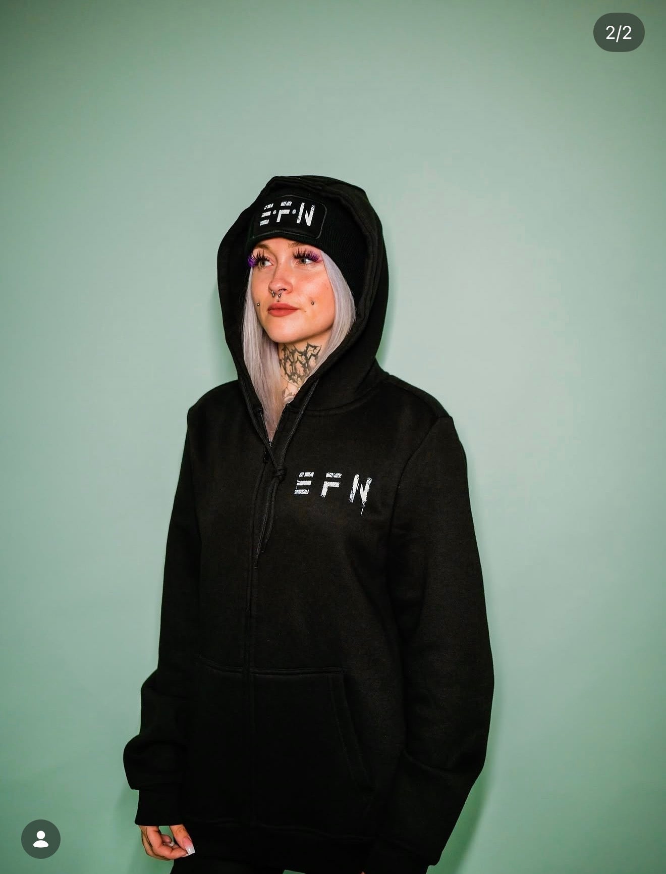 EFN PSY ZIP-HOODIE