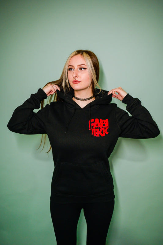 FABITEKK RED INFERNO  HOODIE