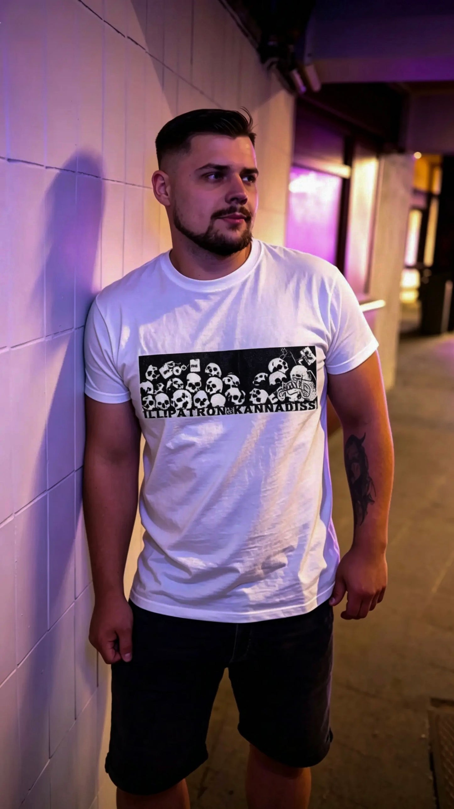 ILL PATRON & KANNADISS SKULLHILLS SHIRT