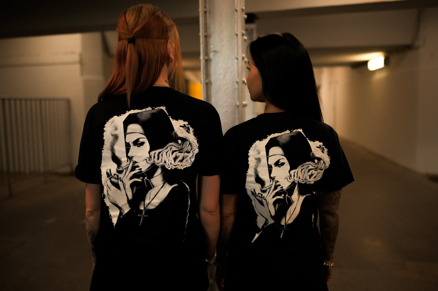 JUNKZZ  HOLY SMOKE SHIRT