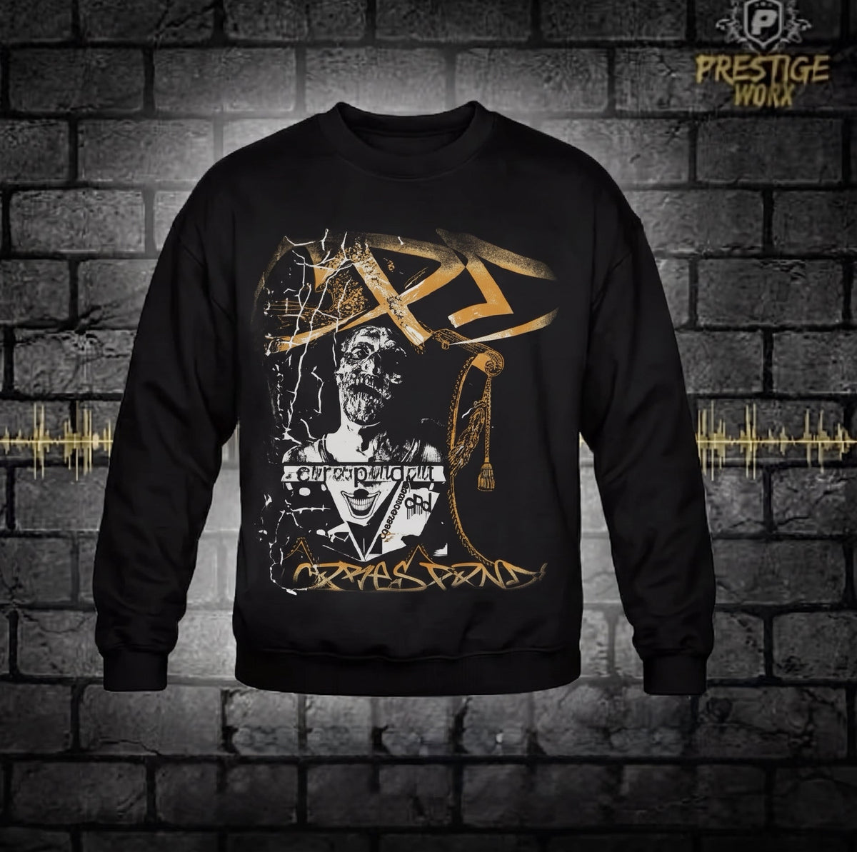 CORESPONDENT ZOMBIE CREWNECK