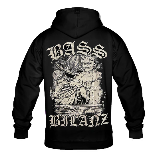 BASSBILANZ GOD&DEVIL ZIP HOODIE