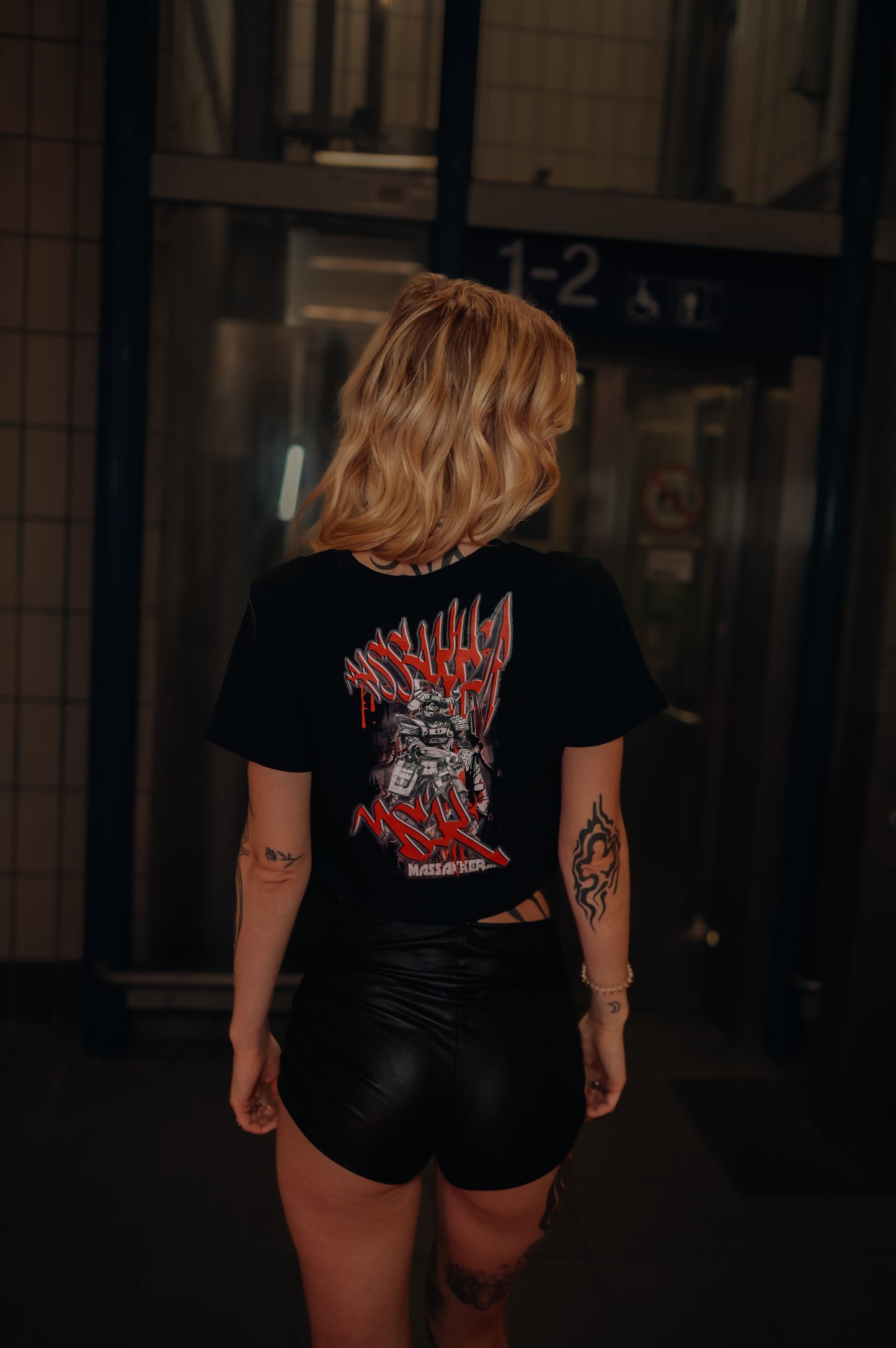 MSK  CROP SHIRT