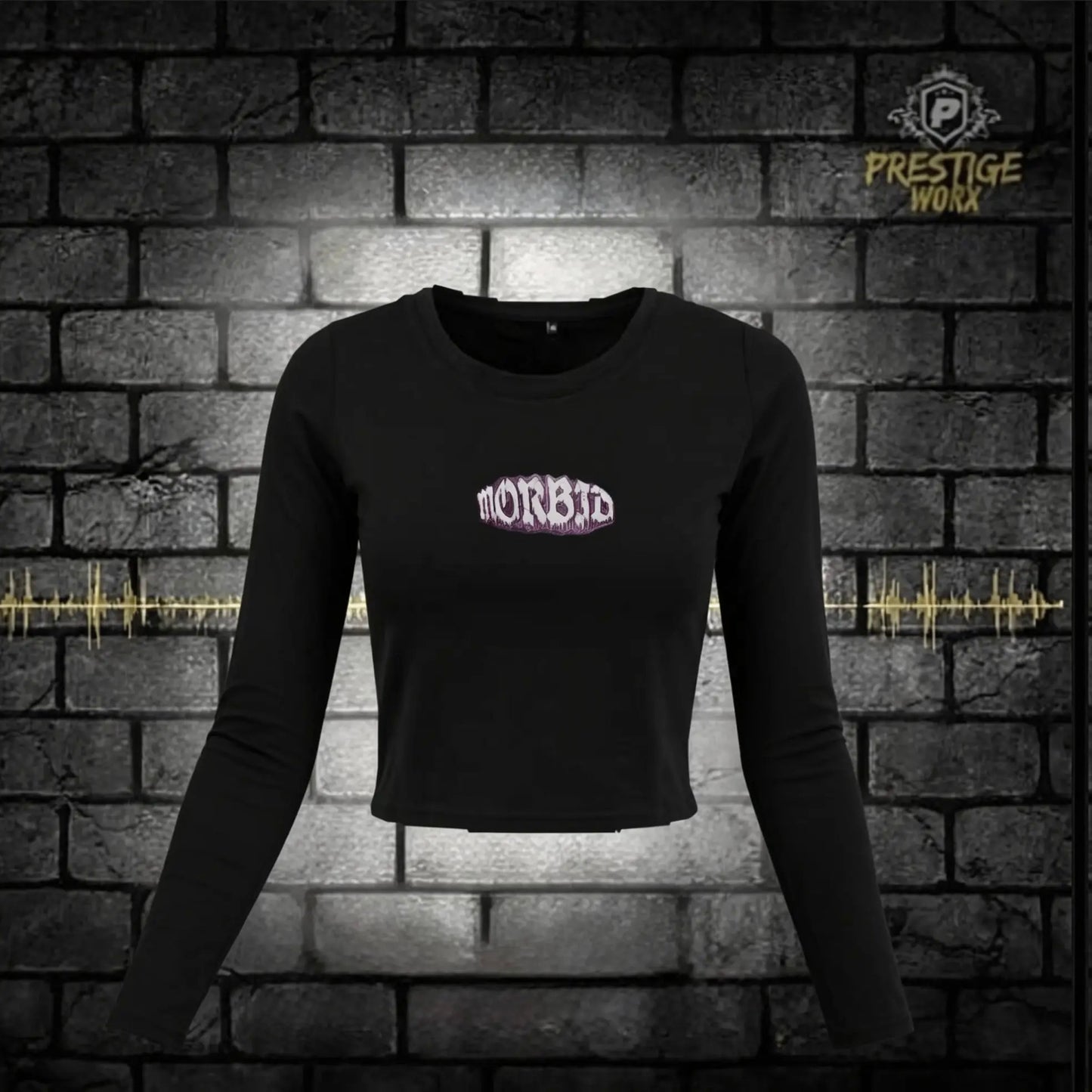 MORBID WHEELRAGE CROPPED LONGSLEEVE
