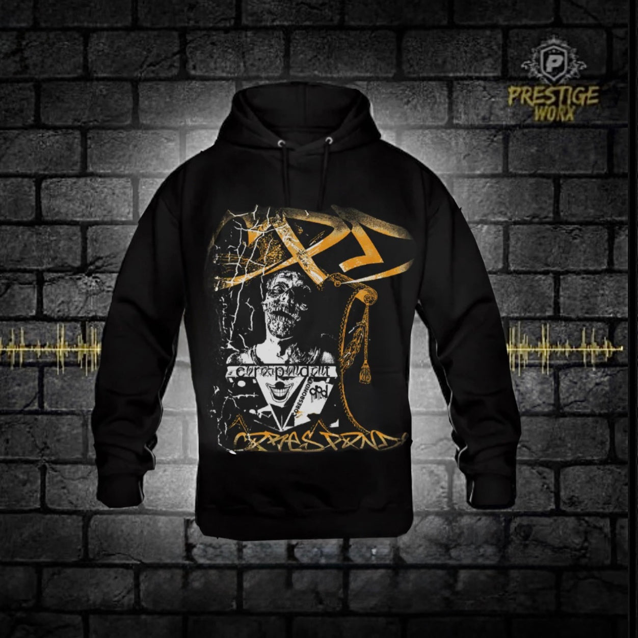 CORESPONDENT ZOMBIE HOODIE