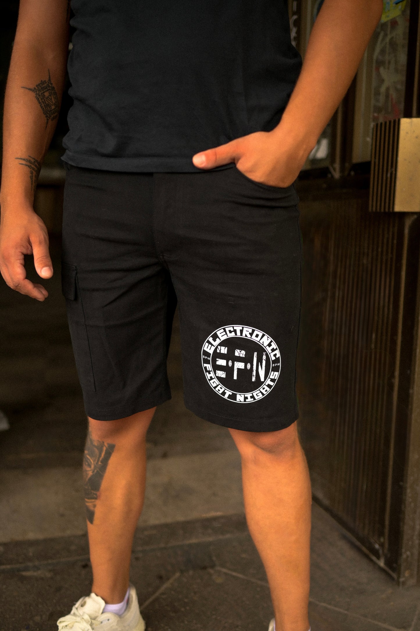 EFN GUN CHINO SHORTS