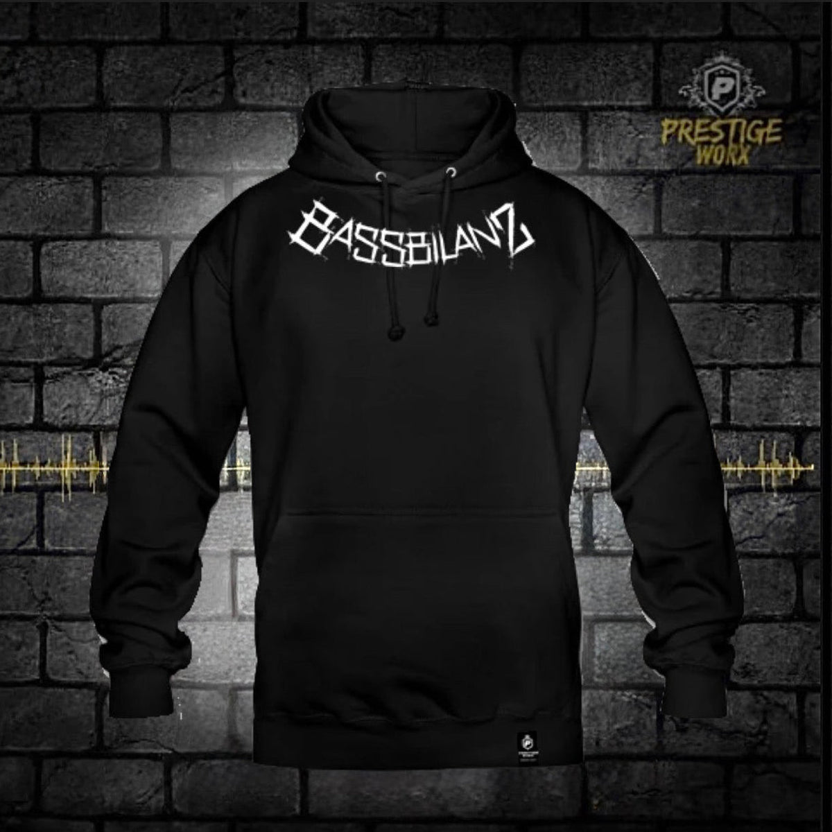 BASSBILANZ SMOKING SKULL HOODIE