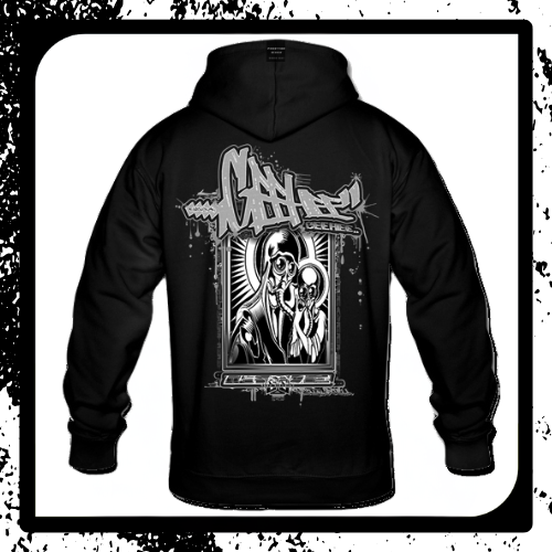 GEEHEE SACRED CONTAMINATION ZIP HOODIE