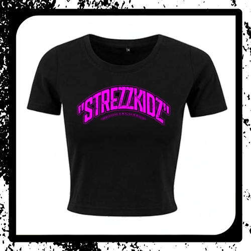 STREZZKIDZ CROP SHIRT HARDTEKK