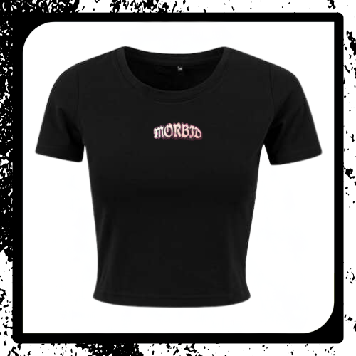 MORBID WHEELRAGE  CROP SHIRT
