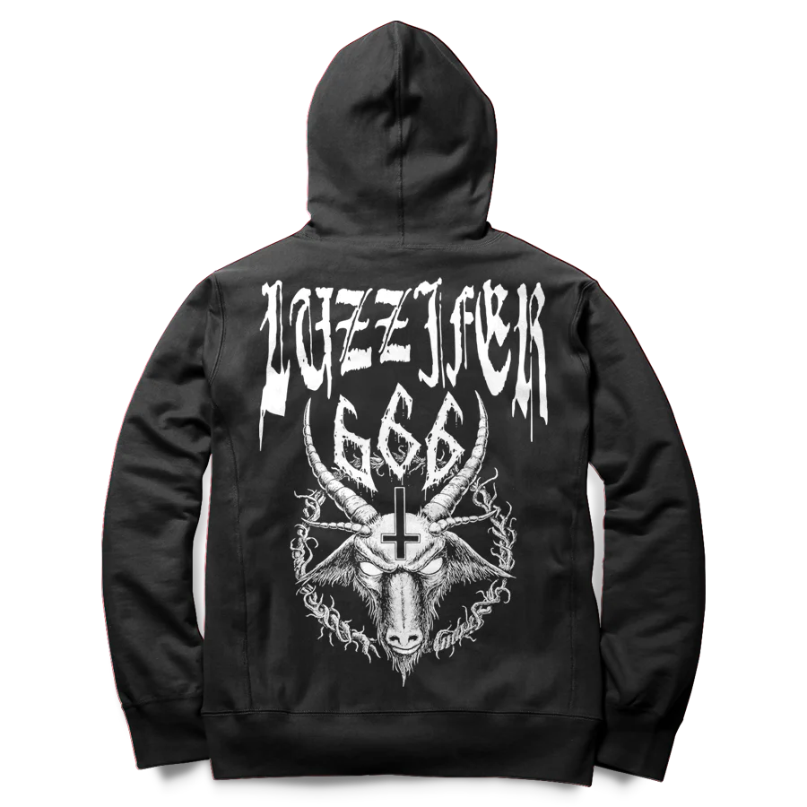 LUZZIFER 666 HOODIE