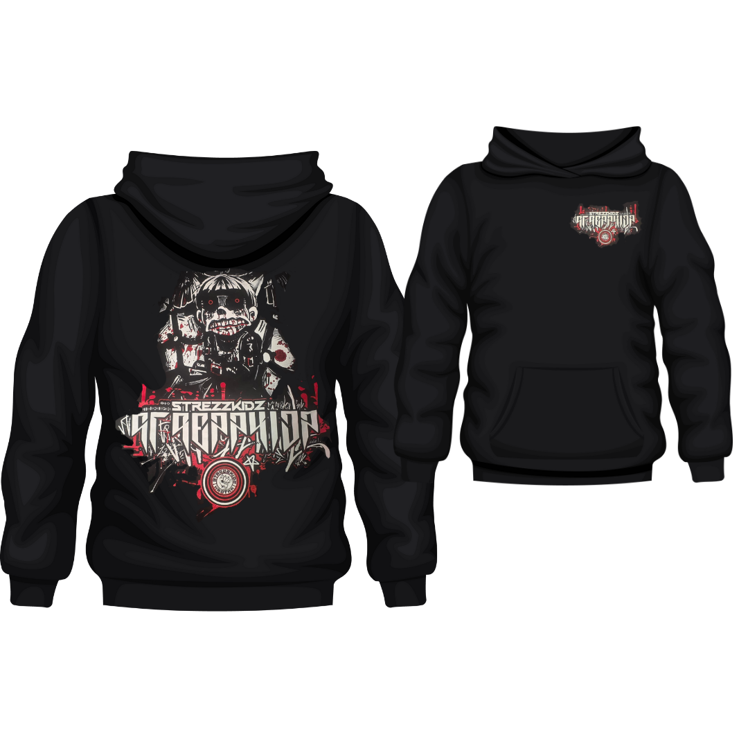 STREZZKIDZ  HOODIE Red Riot