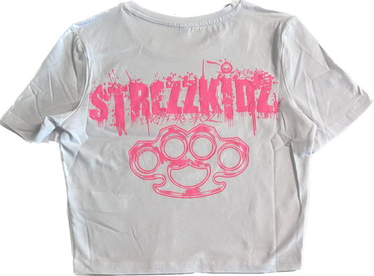 STREZZKIDZ CROP SHIRT PUNCHRING