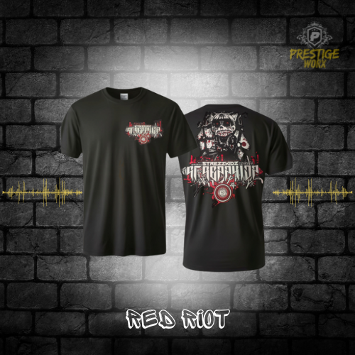 STREZZKIDZ RED RIOT SHIRT