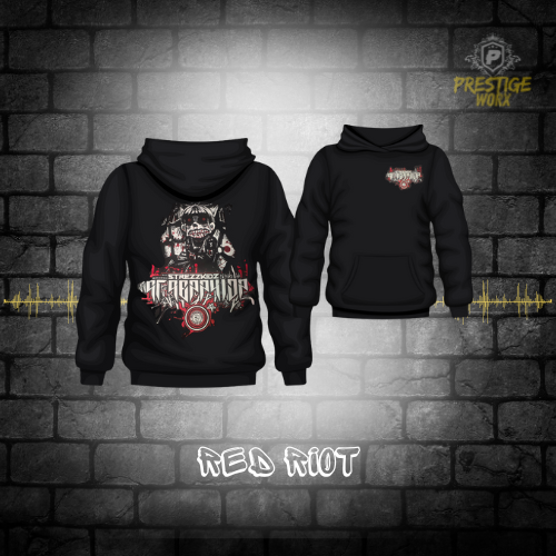 STREZZKIDZ  HOODIE Red Riot