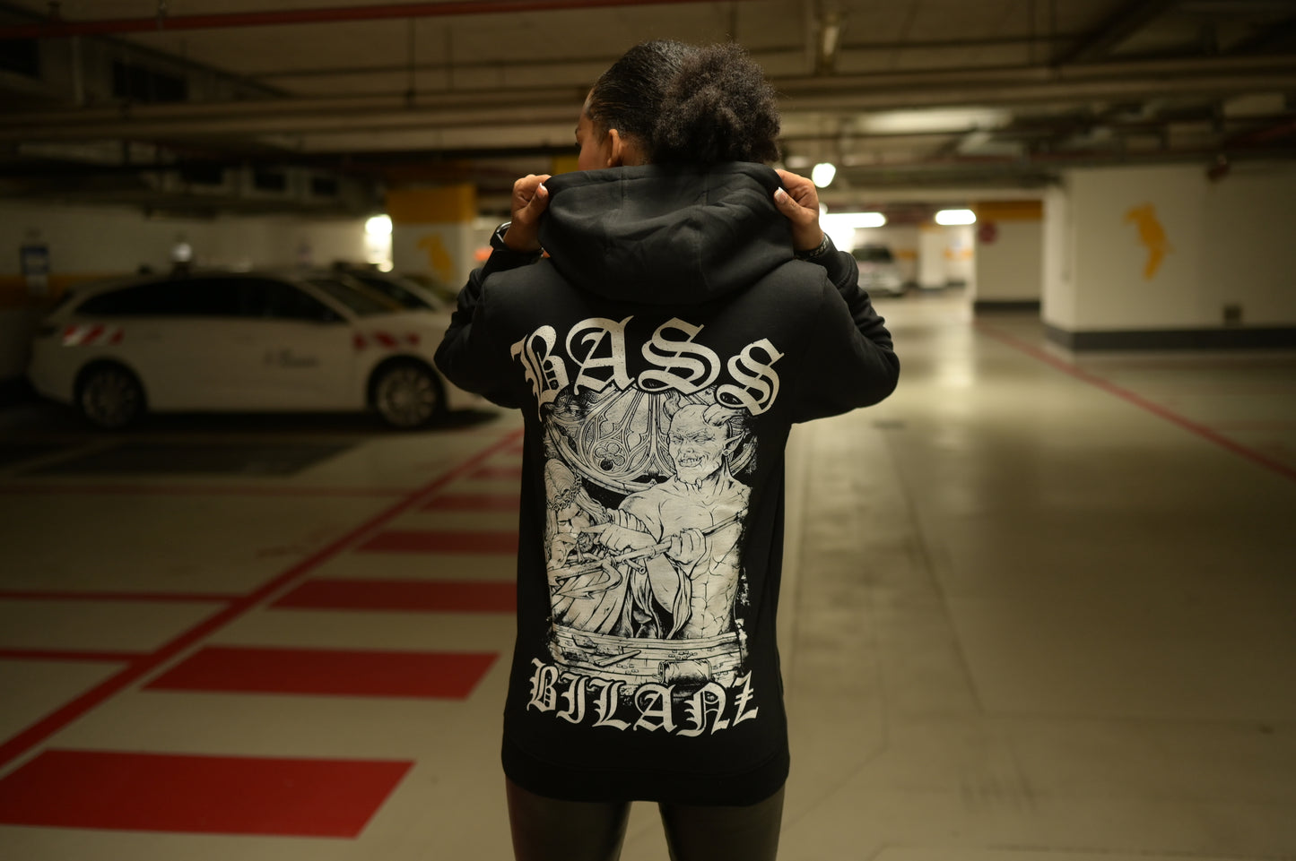 BASSBILANZ GOD&DEVIL ZIP HOODIE